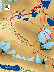 Midtre Høgvalgtind full size map