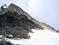 The west ridge from Ringsskard in the summer