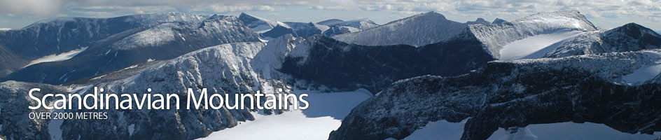 Scandinavian Mountains over 2000m - James Baxter